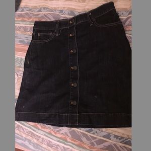 Vintage Jean Skirt